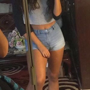 H&M Stretchy High Waisted Shorts